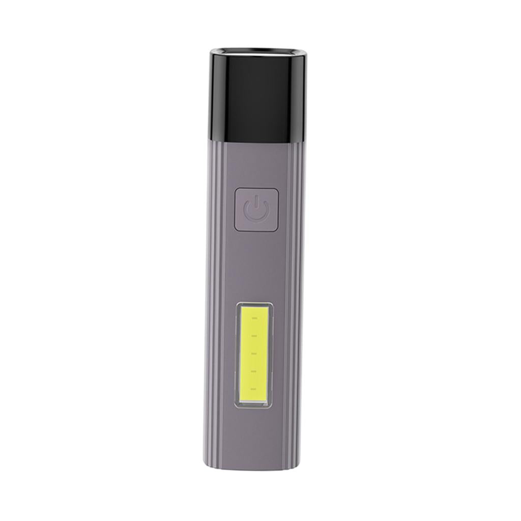 Portable Torch Lamp Wear-resisting Flashlight Emergency Outdoor Light Gray