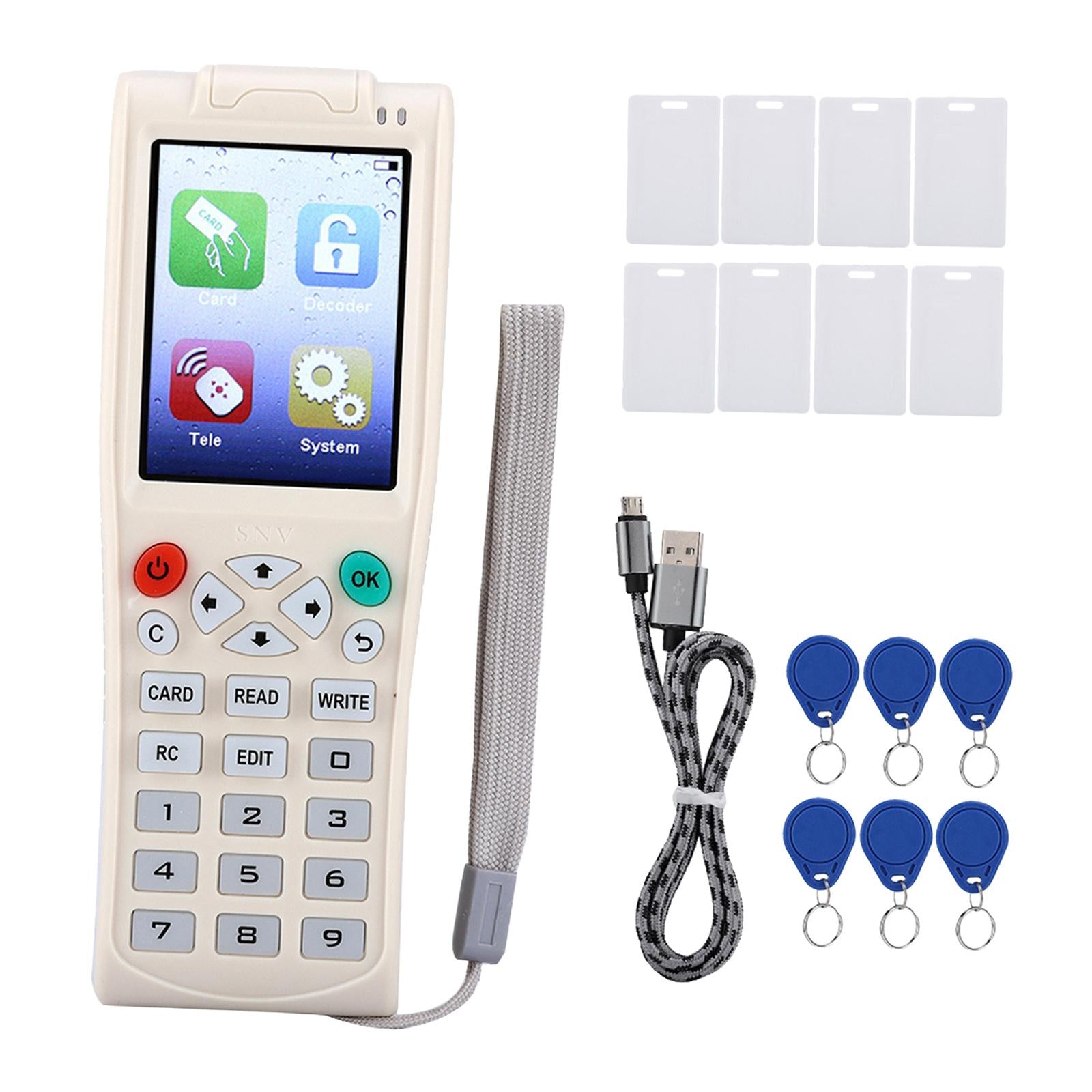 RFID Card Copier NFC Card Reader Copier for Cards ID 4100, 8265, 5200, 5577