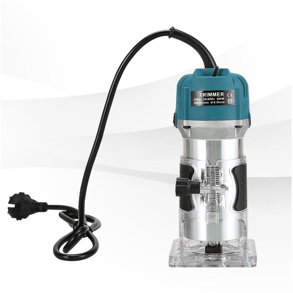 800W Electric Trimmer Trimming Machine Router Woodworking Tool UK