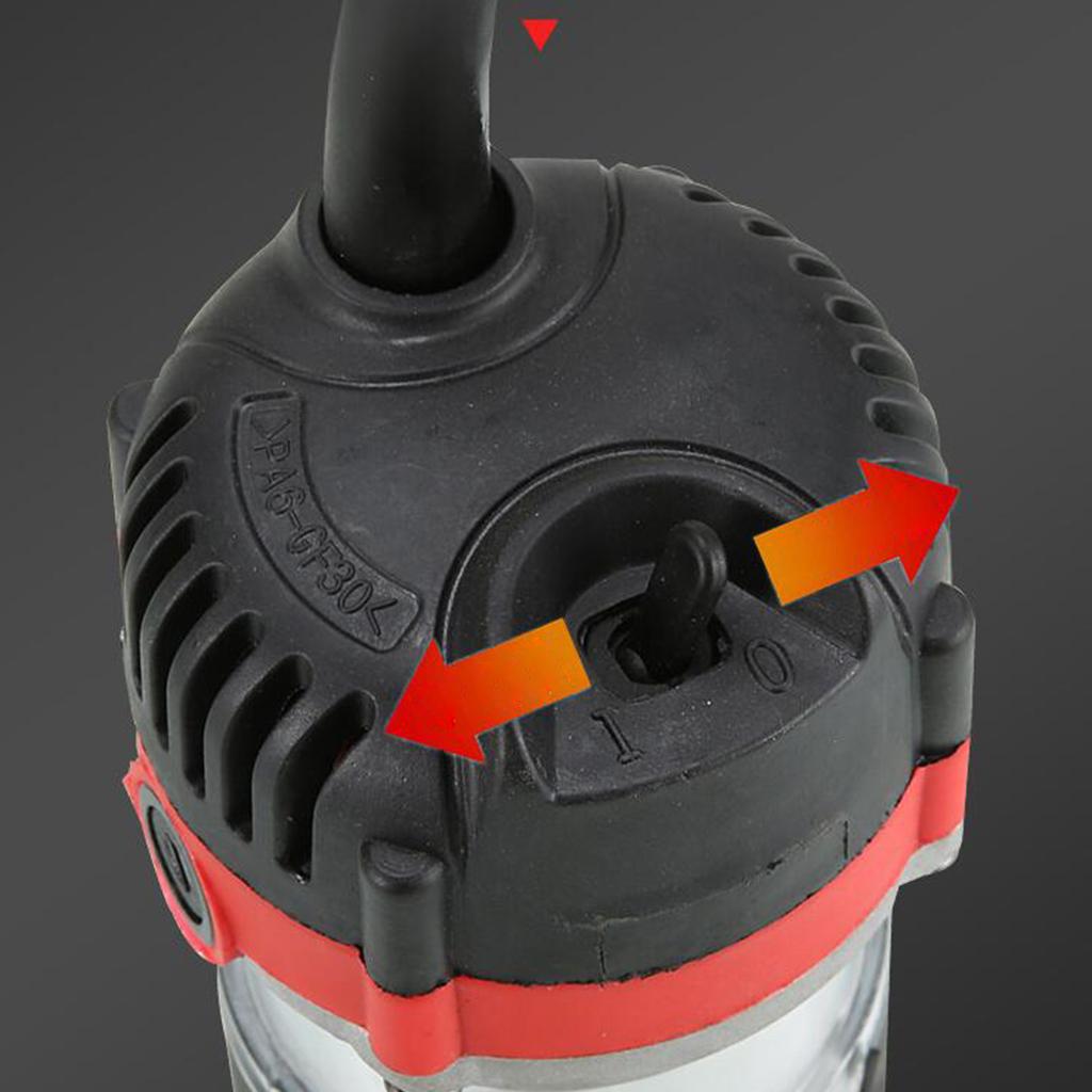 800W Electric Trimmer Trimming Machine Router Woodworking Tool UK