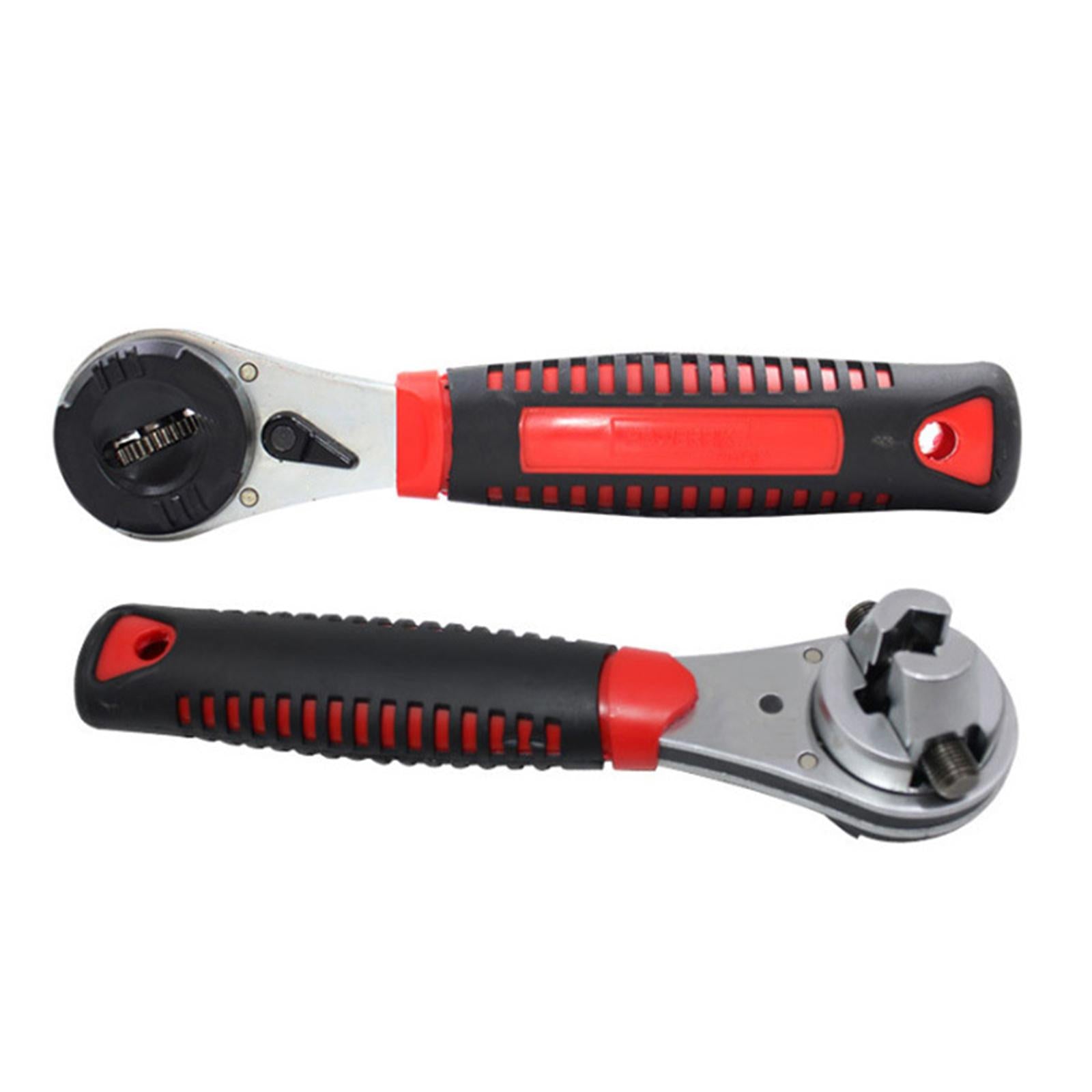 6-22mm Torque Ratchet Wrench Spanner Tool Adjustable Spanner Hand Tool