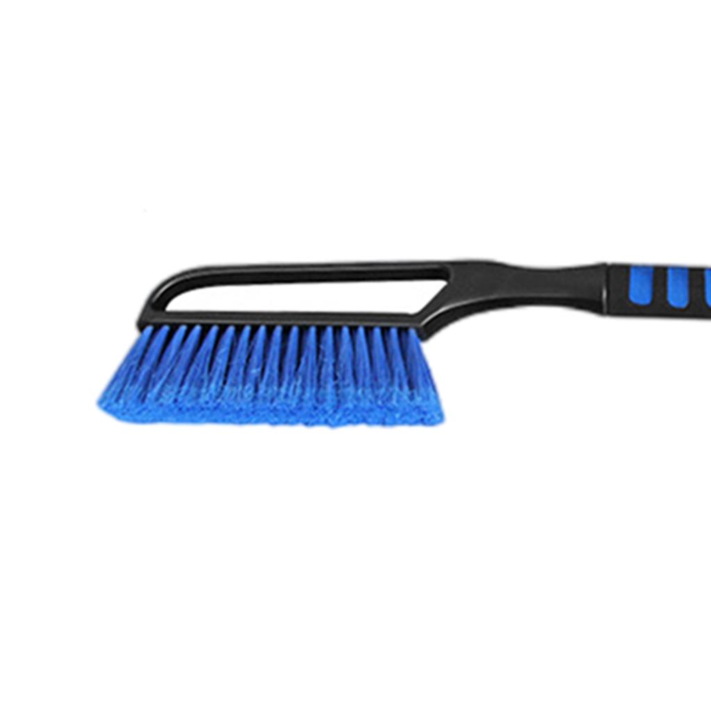 Auto Snow Removal Brush Frost Ice Scraper for Home Car Truck SUV Windshield Blue