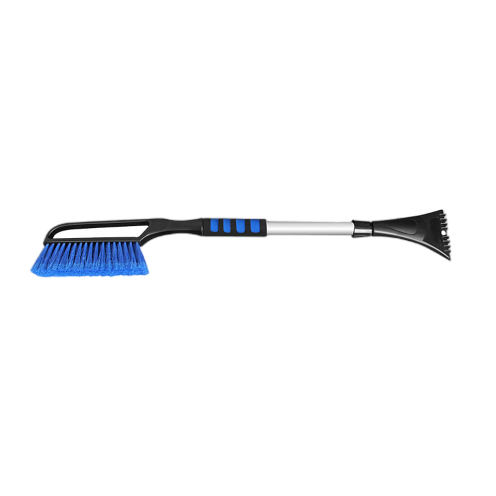 Auto Snow Removal Brush Frost Ice Scraper for Home Car Truck SUV Windshield Blue
