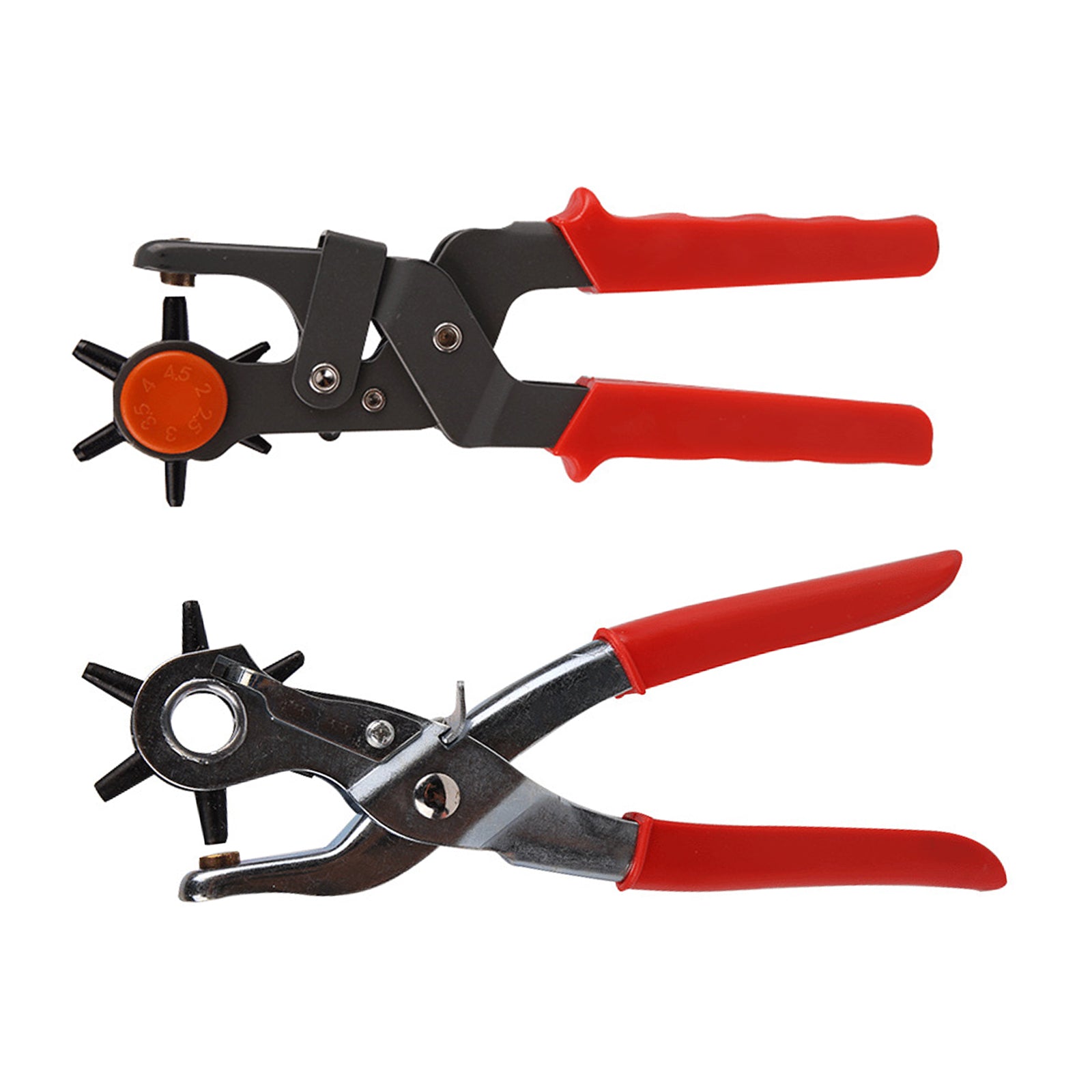 Eyelet Grommet Plier Carbon Steel 6 Sizes for Leather Belt General Tools Light Duty