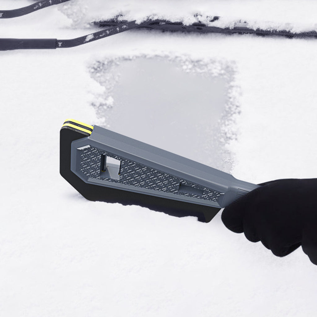 Universal Car Snow Shovel Accessories Ice Scraper Ice Breaker for Winter Single Purple