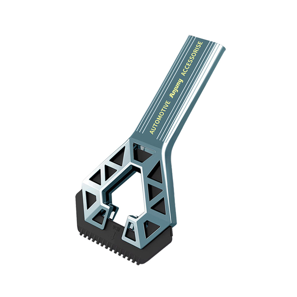 Universal Car Snow Shovel Accessories Ice Scraper Ice Breaker for Winter Single Dark Blue