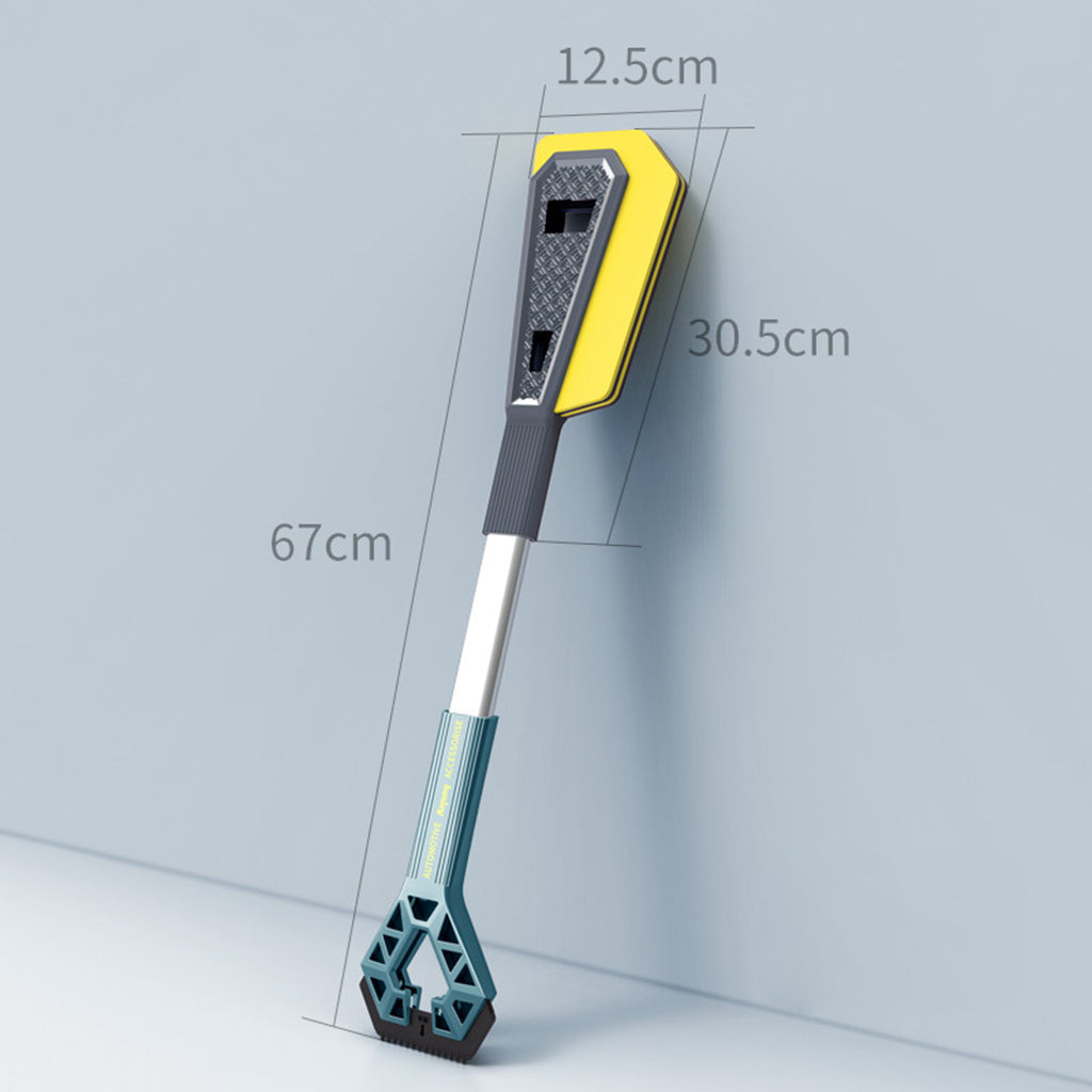 Universal Car Snow Shovel Accessories Ice Scraper Ice Breaker for Winter Double Blue SUV