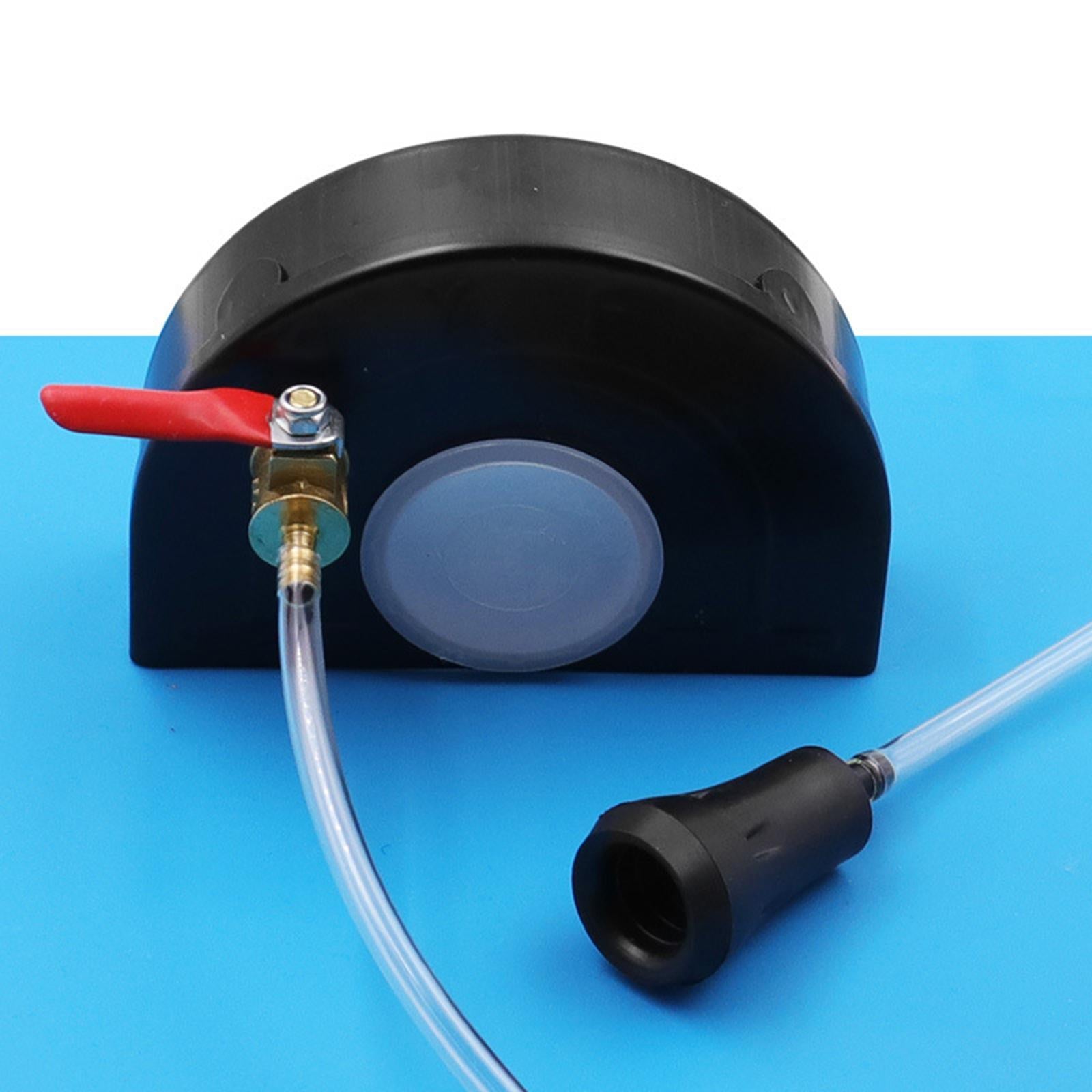 Black Cutting Machine Base Metal Wheel Guard Safety Protector Cover 120X43mm