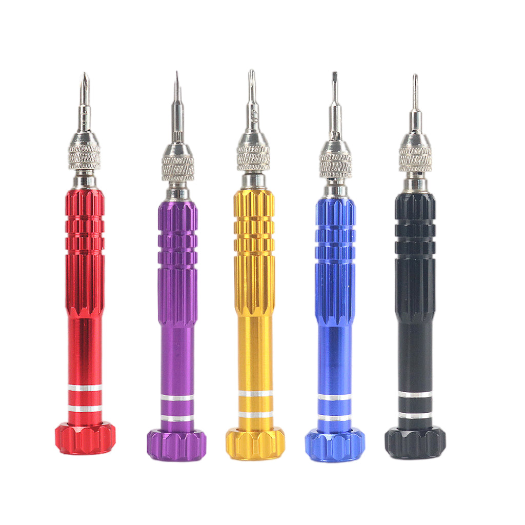 Electronic Phones Opening Tools Precision Screwdriver Set for Computer Watch Red