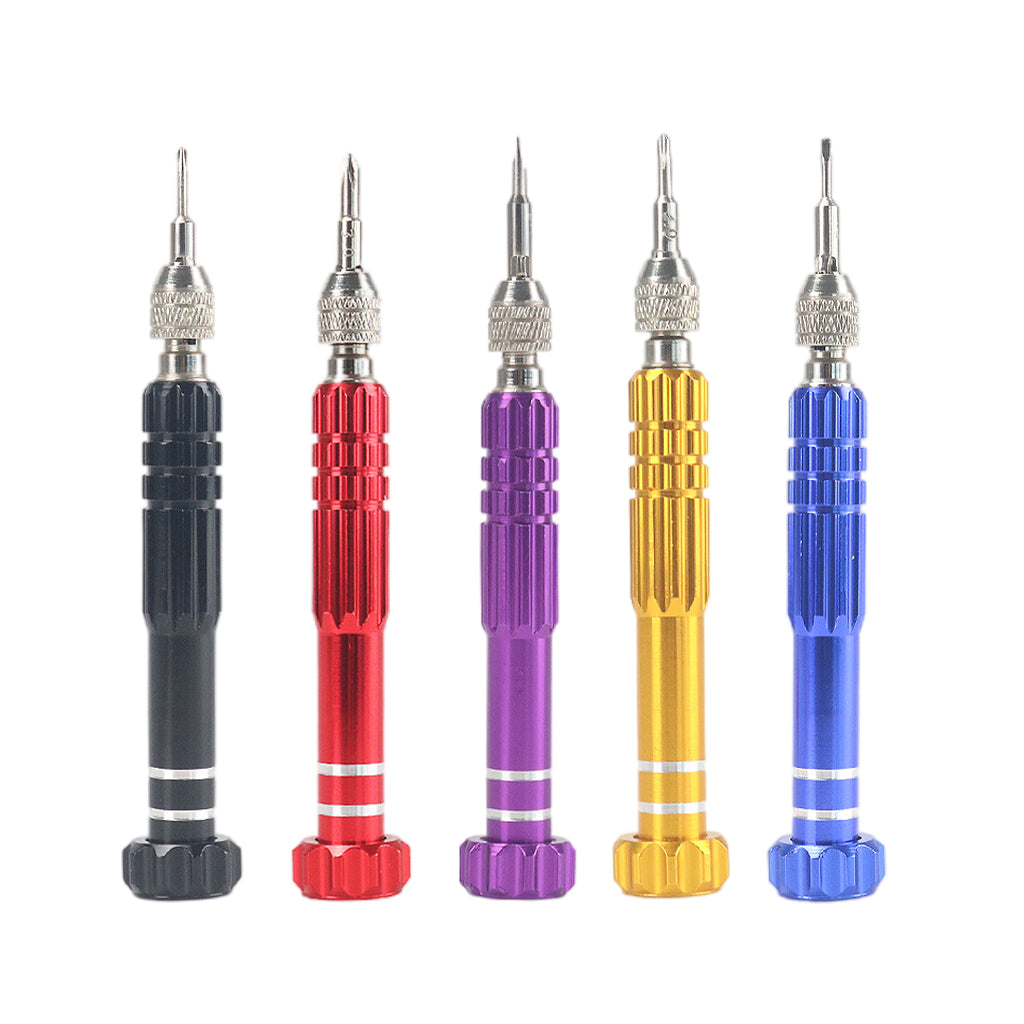 Electronic Phones Opening Tools Precision Screwdriver Set for Computer Watch Red