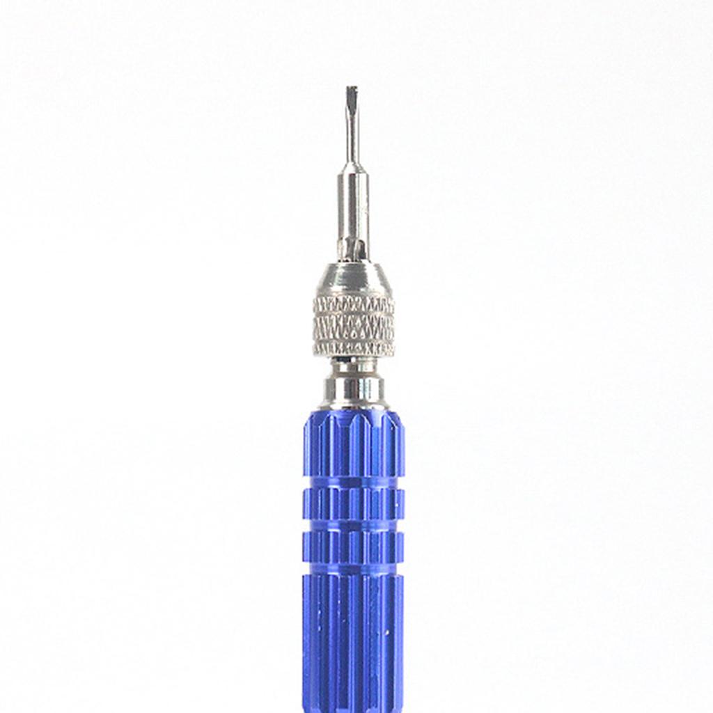 Electronic Phones Opening Tools Precision Screwdriver Set for Computer Watch Blue