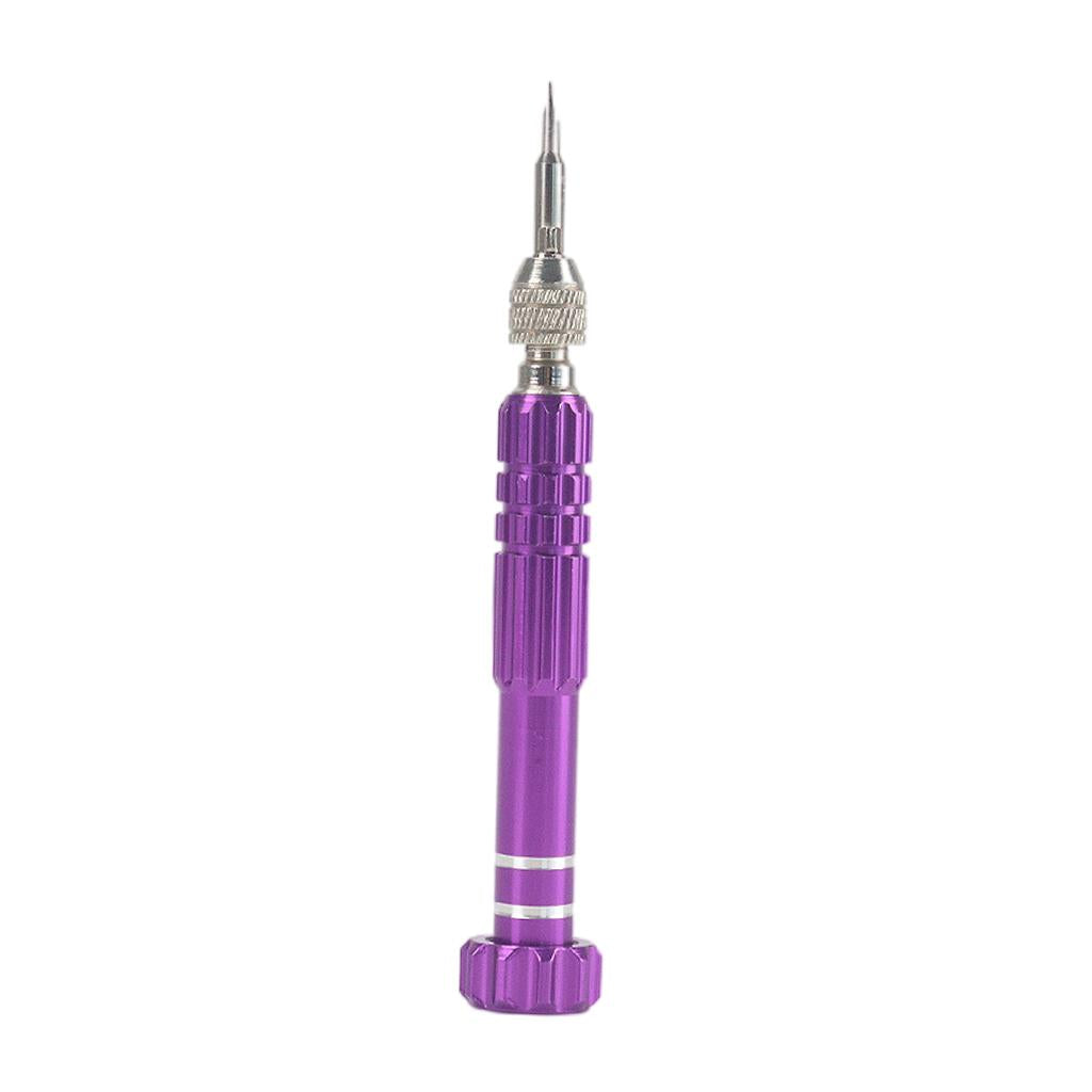Electronic Phones Opening Tools Precision Screwdriver Set for Computer Watch Purple