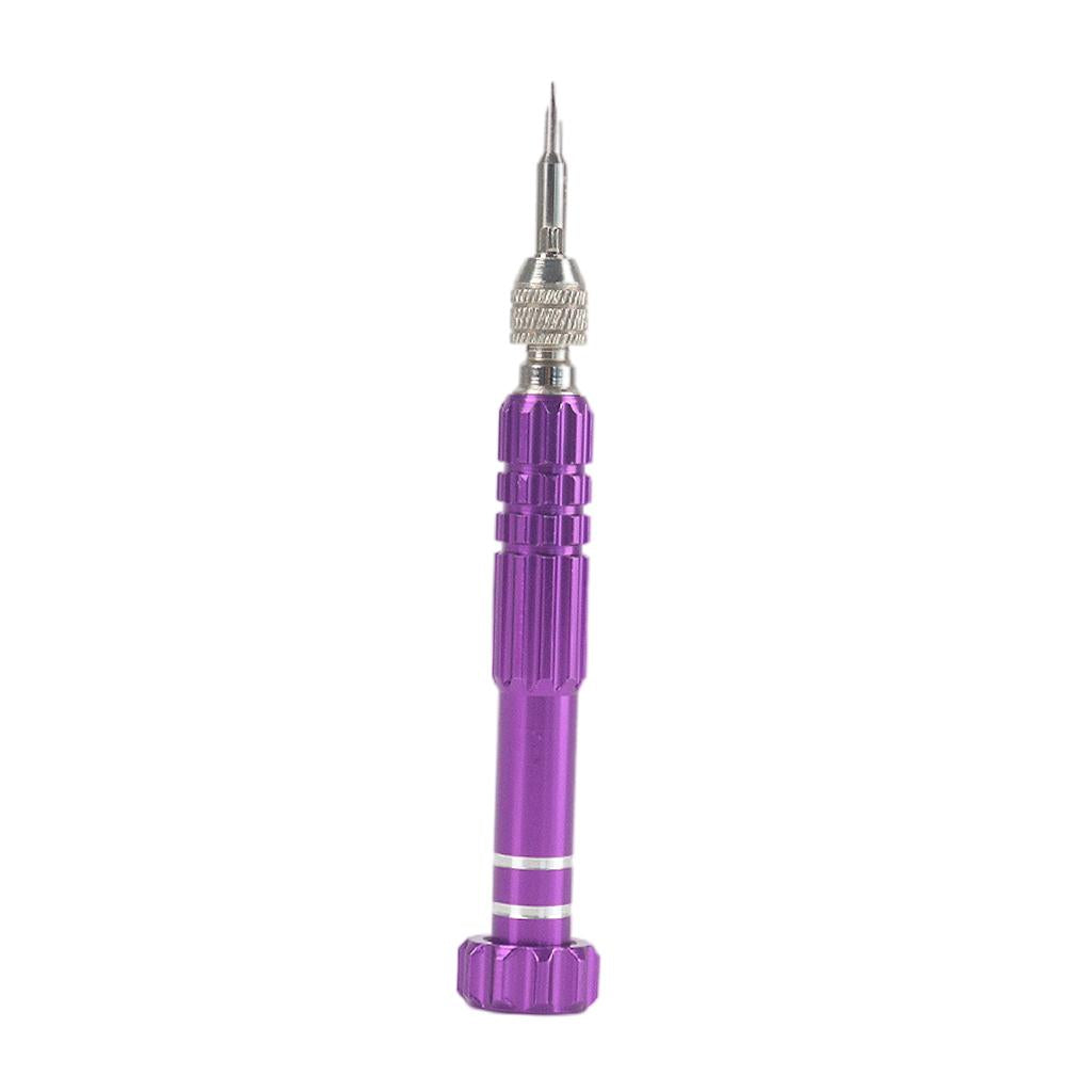 Electronic Phones Opening Tools Precision Screwdriver Set for Computer Watch Purple