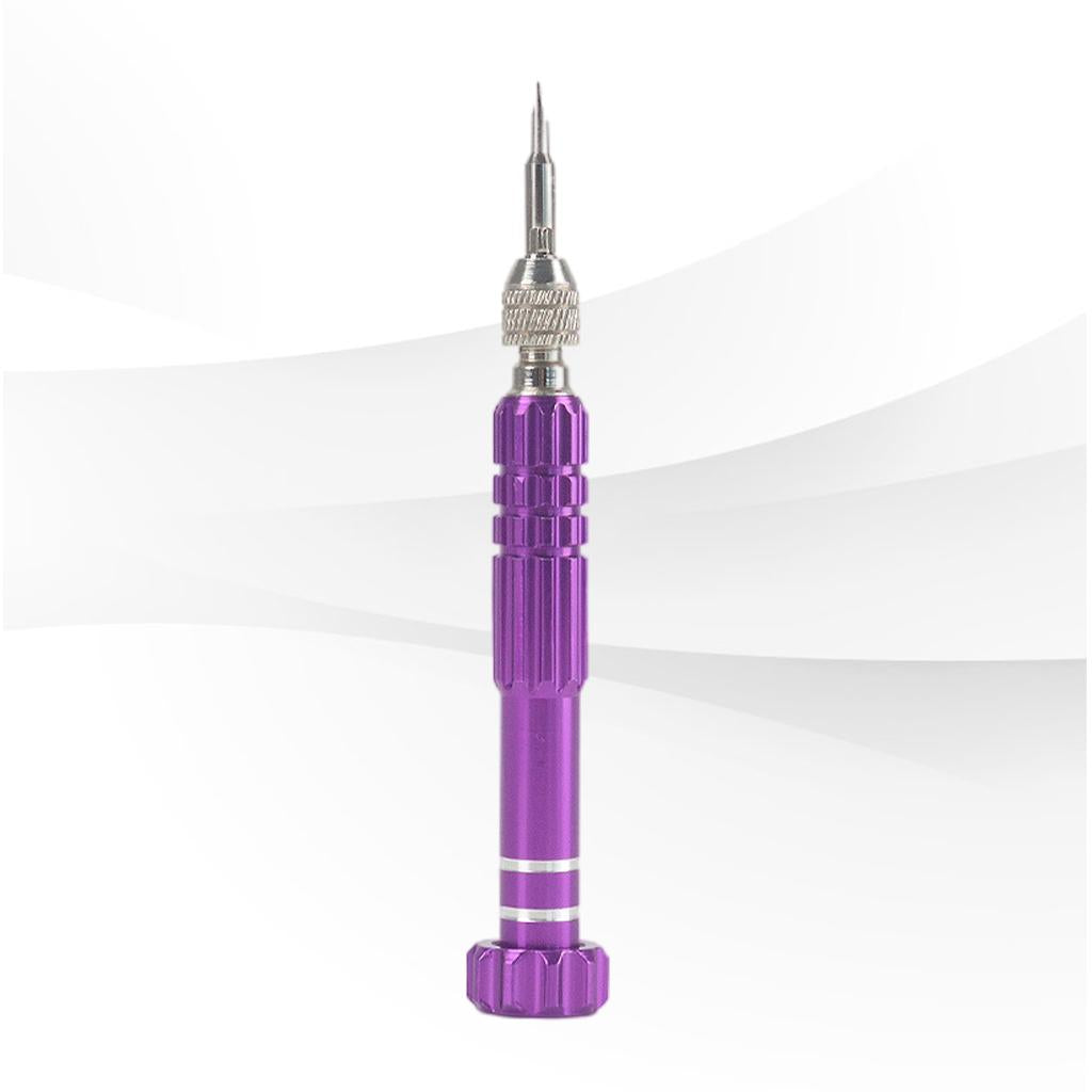 Electronic Phones Opening Tools Precision Screwdriver Set for Computer Watch Purple