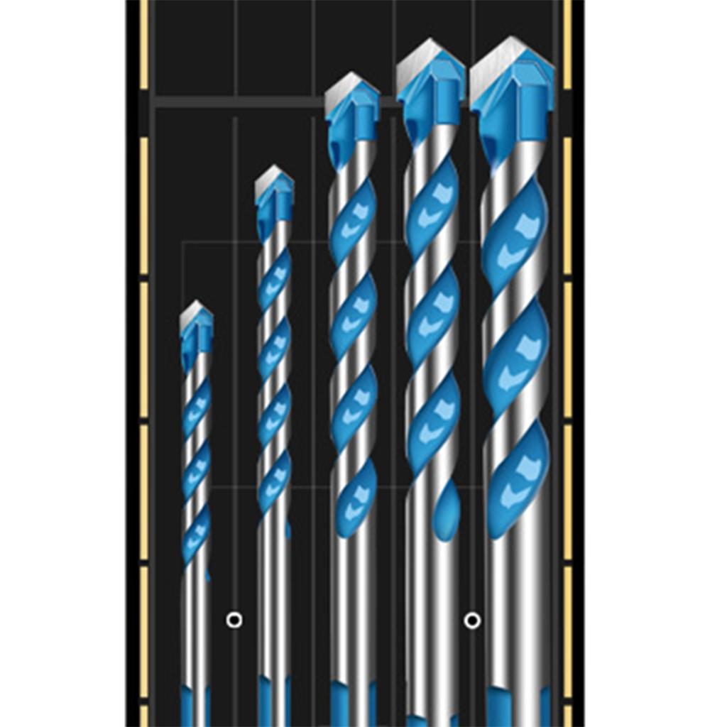 Multifunctional Drill Bits Set Alloy Steel for Porcelain Marble Hole Opener 5 6 8 10 12mm
