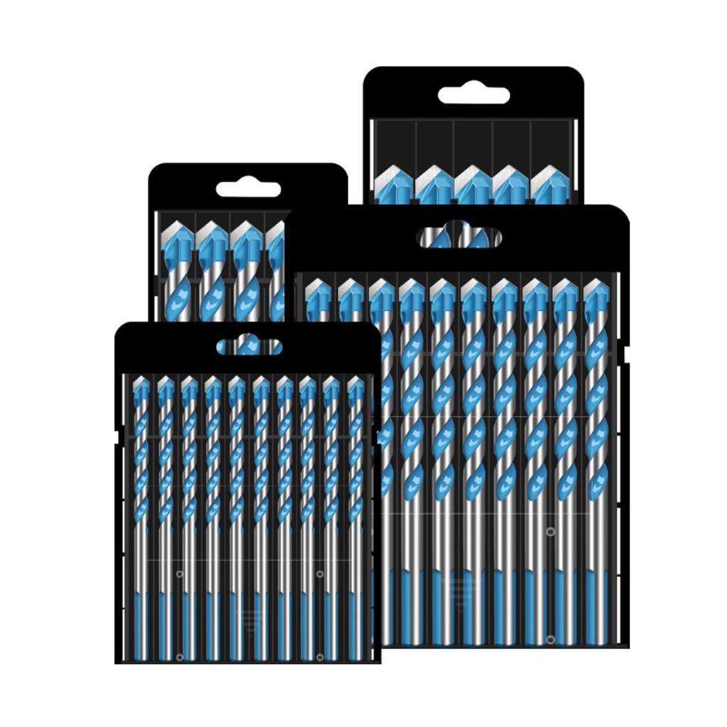 Multifunctional Drill Bits Set Alloy Steel for Porcelain Marble Hole Opener 5 6 8 10 12mm