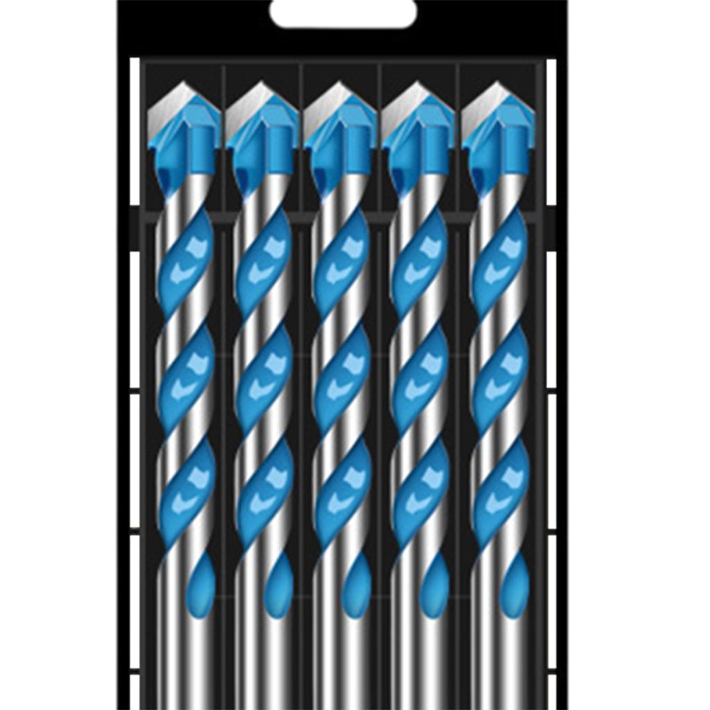 Multifunctional Drill Bits Set Alloy Steel for Porcelain Marble Hole Opener 10mm 5pcs