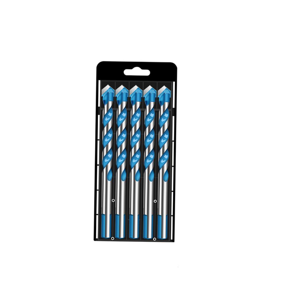 Multifunctional Drill Bits Set Alloy Steel for Porcelain Marble Hole Opener 10mm 5pcs