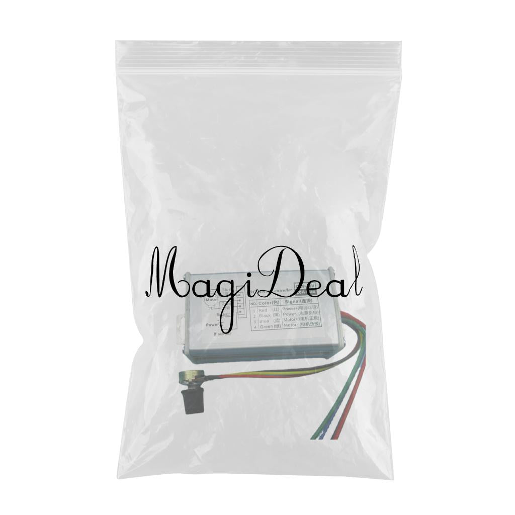 9V 12V 24V 36V 48V 60V PWM DC Motor Speed Controller Easy Installation