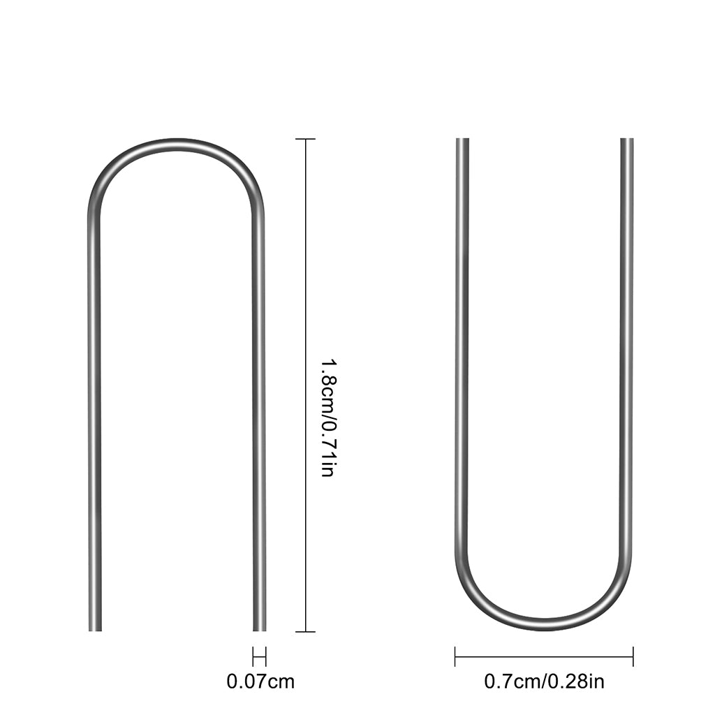 100 Pieces High Temperature Nichrome Wire Jump Rings for Jewelry Making
