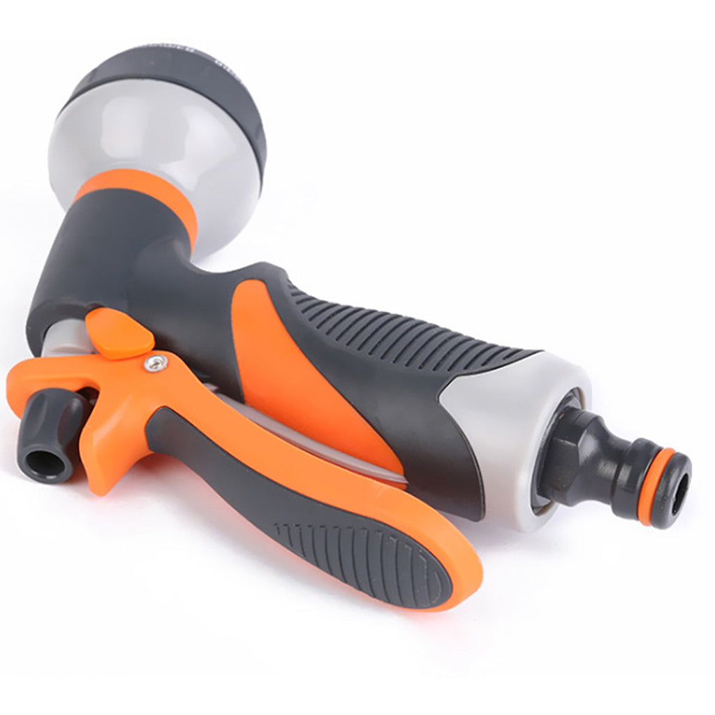 Water Nozzle Sprayer,Heavy Duty,Adjustable 8 Patterns Clean for Car Wash