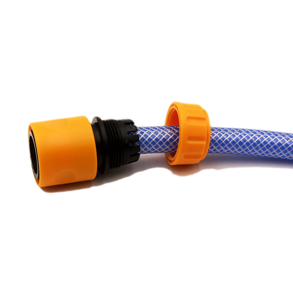 Plastic Garden Hose Pipe Tap Connector Connection Fitting Adapter Fast Joint 4pcs