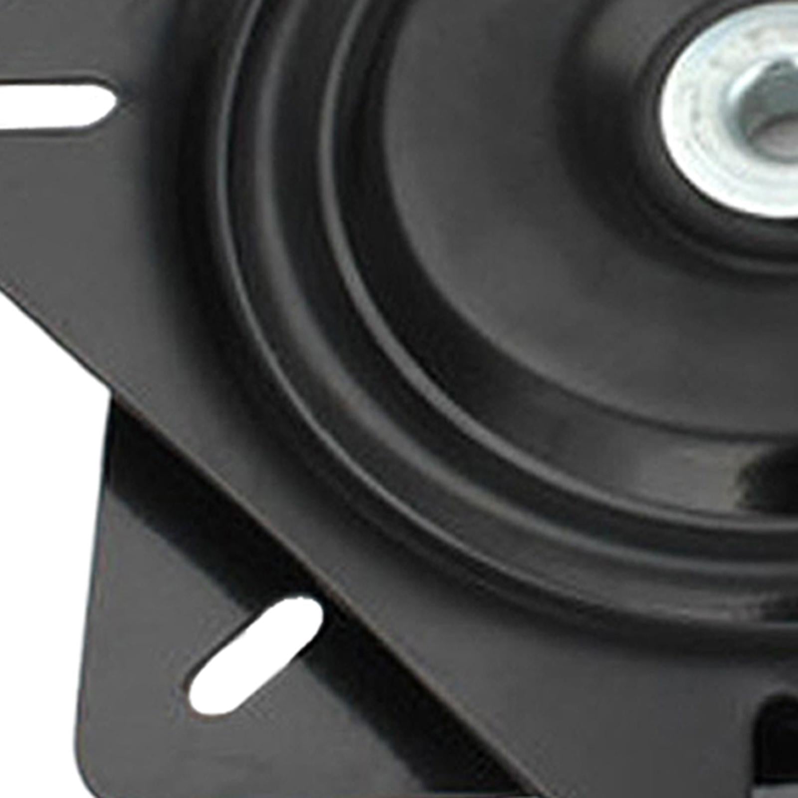 Turntable Swivel Plate 1.5mm Thickness Steel for Van Pilot Seat Bar Stool 10in 1.5mm thick