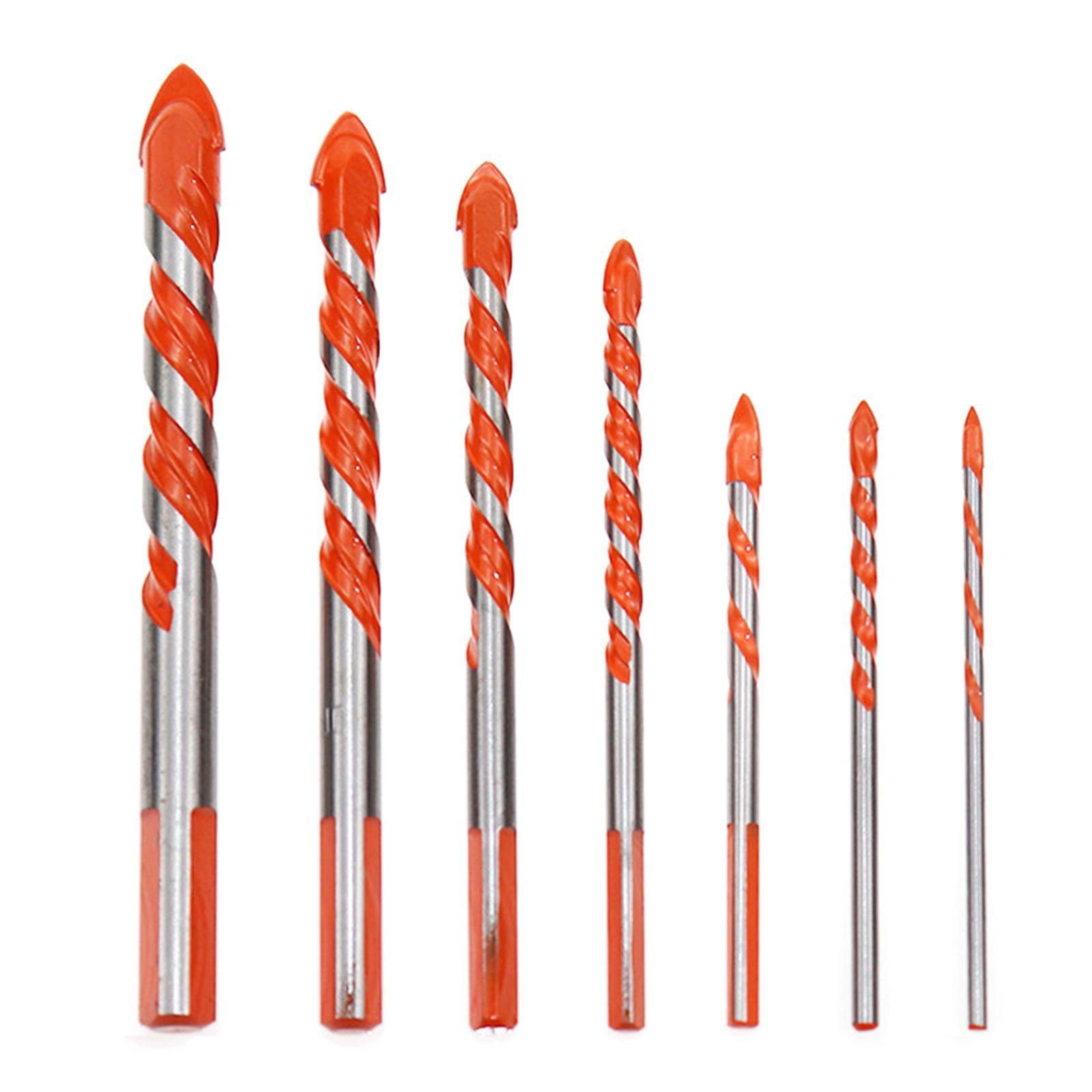 Triangle Drill Bit Set Power Tool Accessories for Brick Tile Hole Opener A