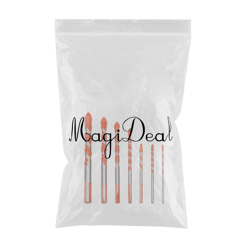 Triangle Drill Bit Set Power Tool Accessories for Brick Tile Hole Opener B