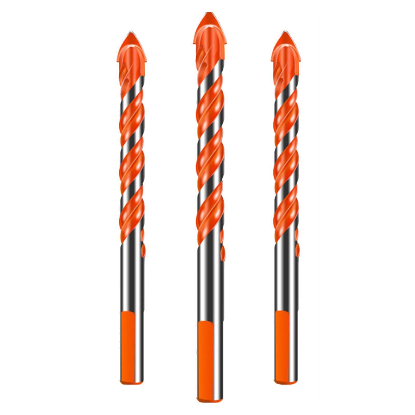 Triangle Drill Bit Set Power Tool Accessories for Brick Tile Hole Opener B