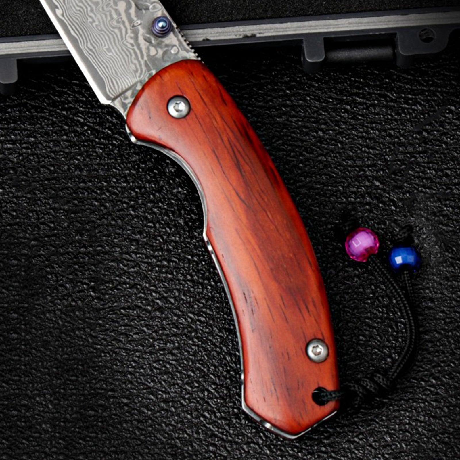 Wood Knife Scales Handle Blanks Custom Tools for Sword Handle Blank Blades 4 Pieces