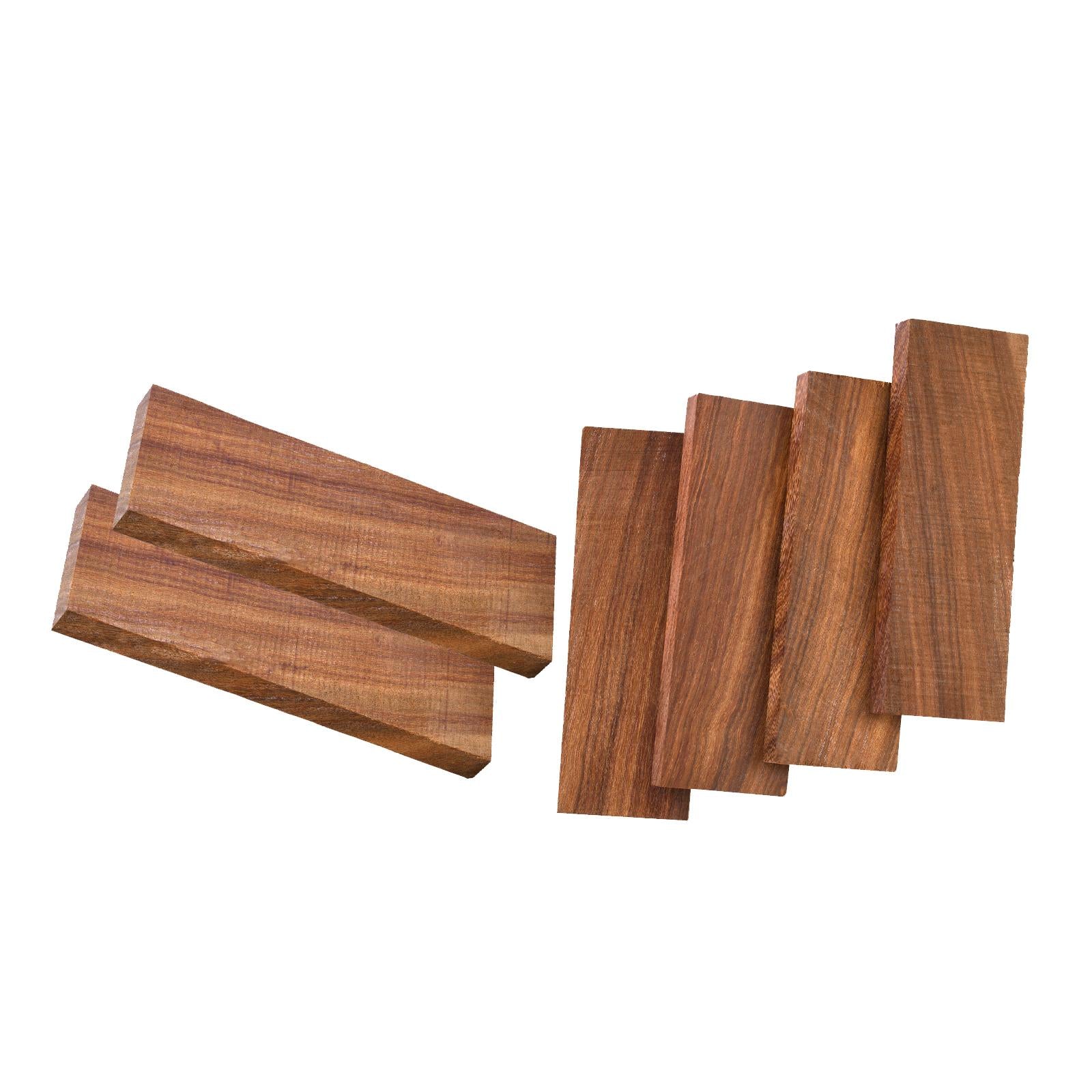Natural Knives Scales Bug-Repellent Material for Musical Instrument Decor 2pcs