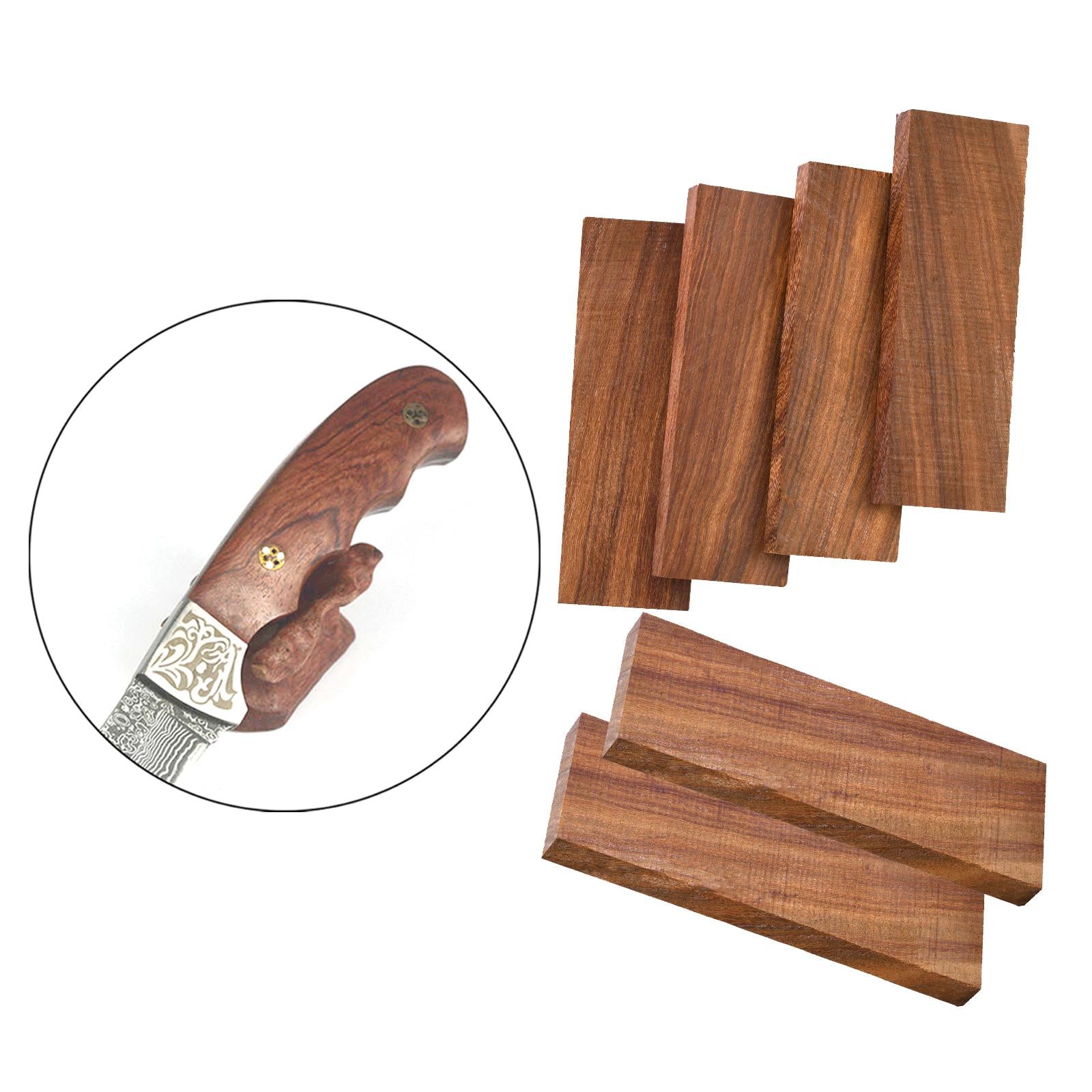 Natural Knives Scales Bug-Repellent Material for Musical Instrument Decor 2pcs