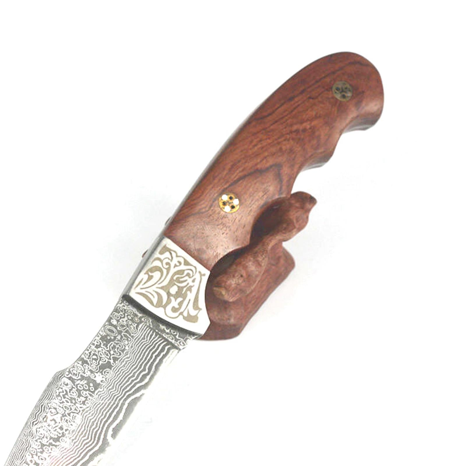 Natural Knives Scales Bug-Repellent Material for Musical Instrument Decor 4pcs