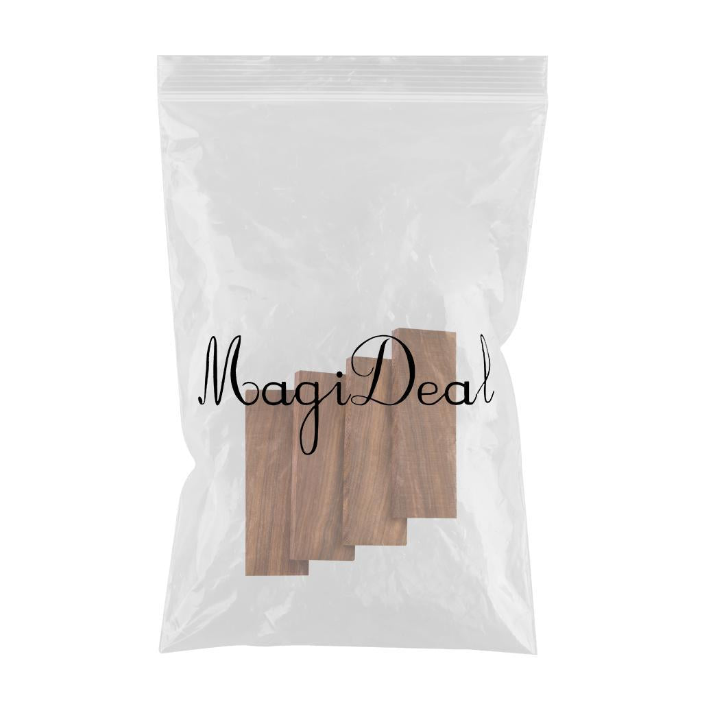 Natural Knives Scales Bug-Repellent Material for Musical Instrument Decor 4pcs