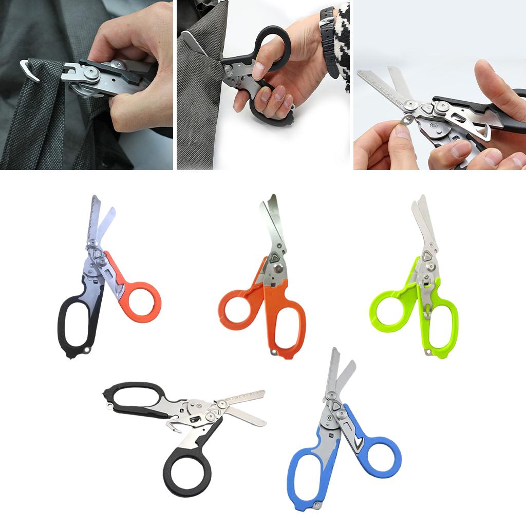 Emergency Response Shears Tactical Pliers Multi-Functional for Outdoor Black