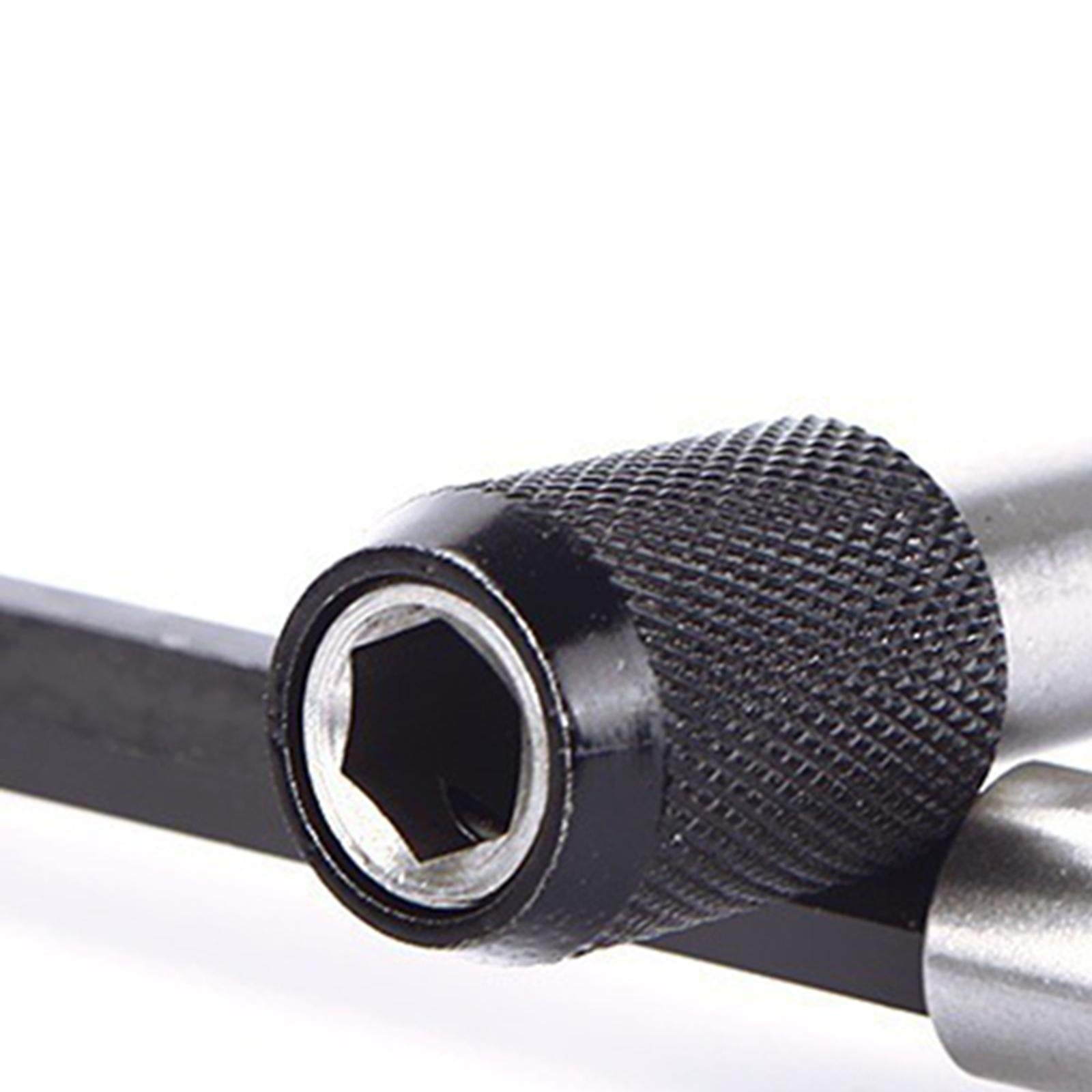 3Pcs Bit Holder Quick Change Hexagon Bit Extension Rod for 1/4 Hex Shank 100mm