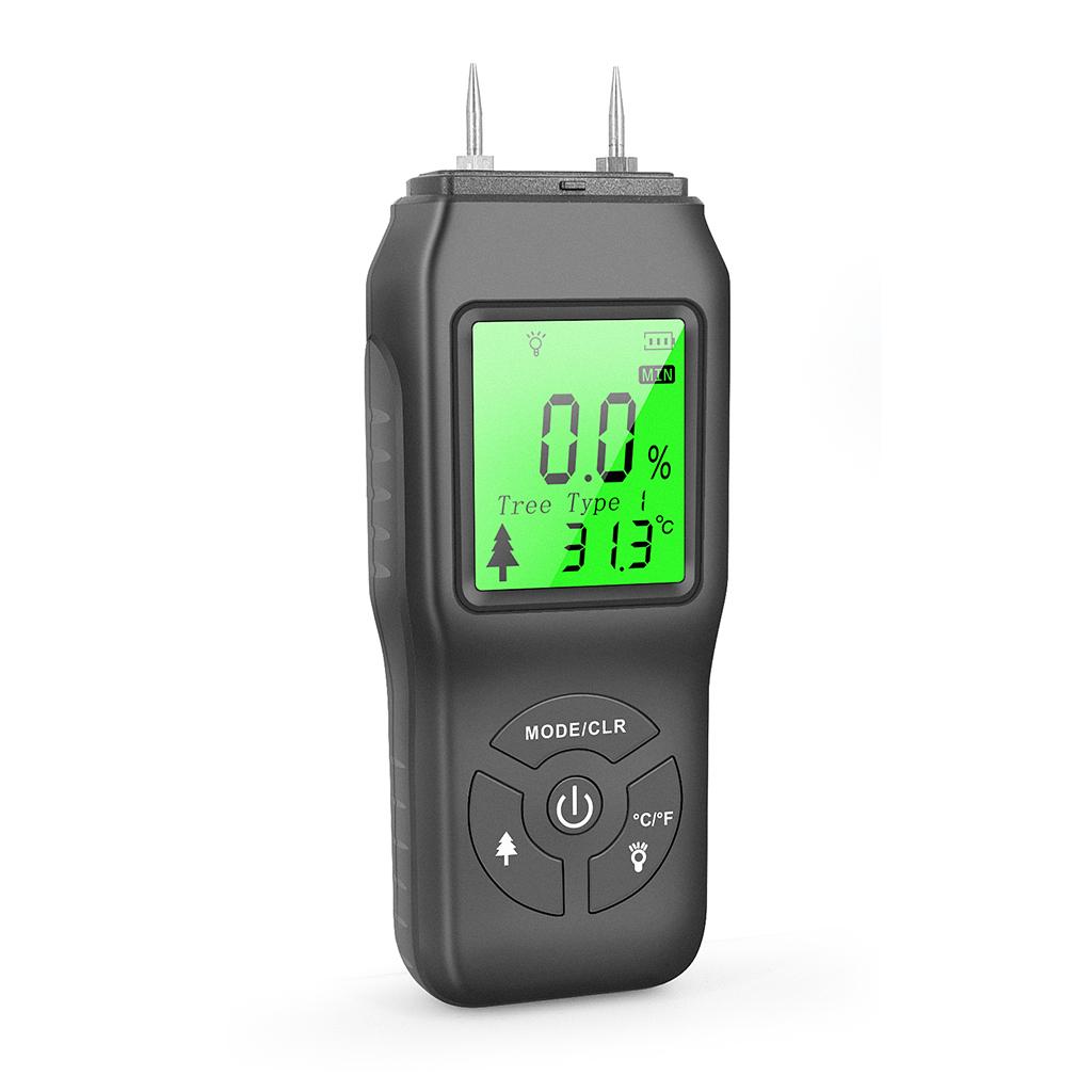 Wood Moisture Meter Digital Moisture Mold Detector Tester for Firewood Wood