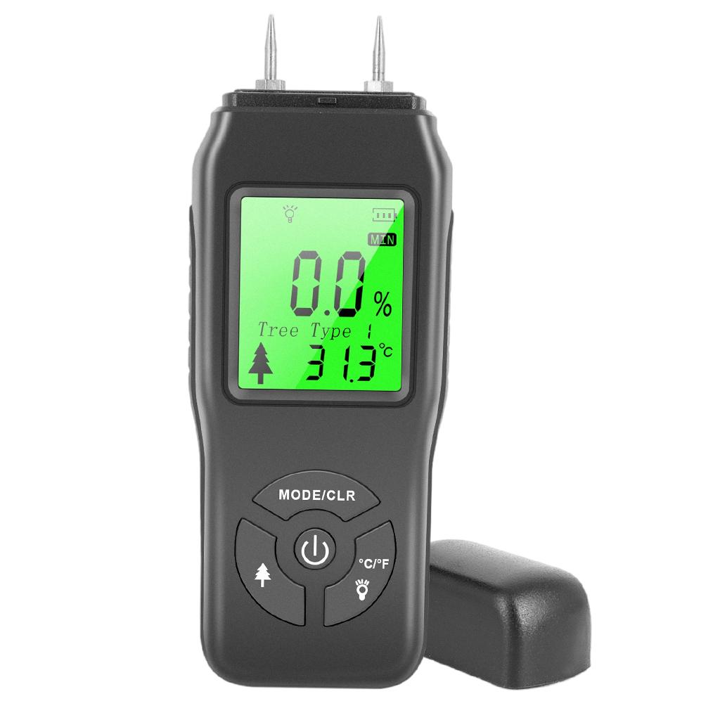 Wood Moisture Meter Digital Moisture Mold Detector Tester for Firewood Wood