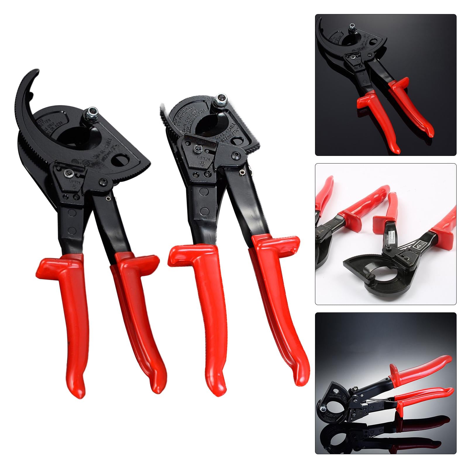 Aluminum Copper Ratchet Cable Cutter Pliers for Cutting Electrical Wire style 1