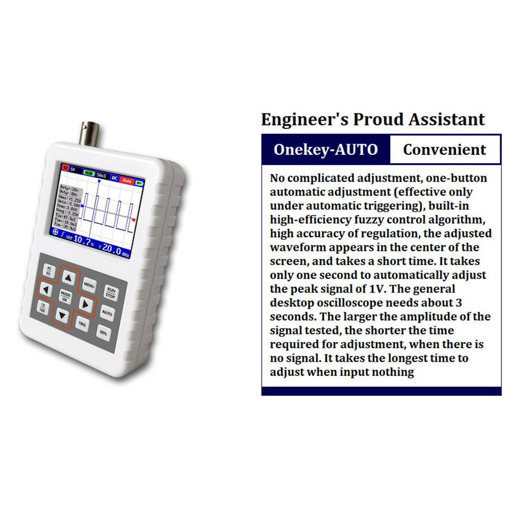 Handheld Digital Oscilloscope for Product Development Research Education PRO P6100
