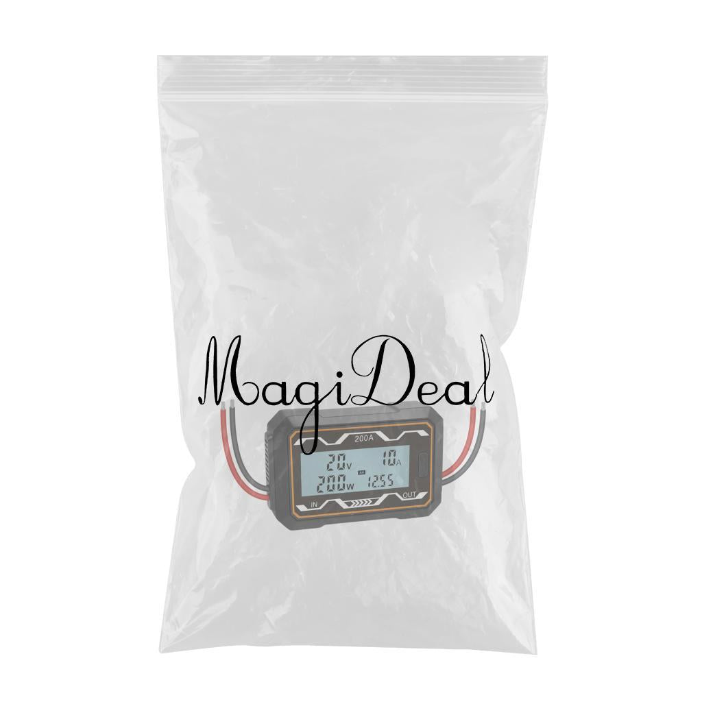 High Precision Watt Meter Multifunctional Tester Power Consumption Meter 200A