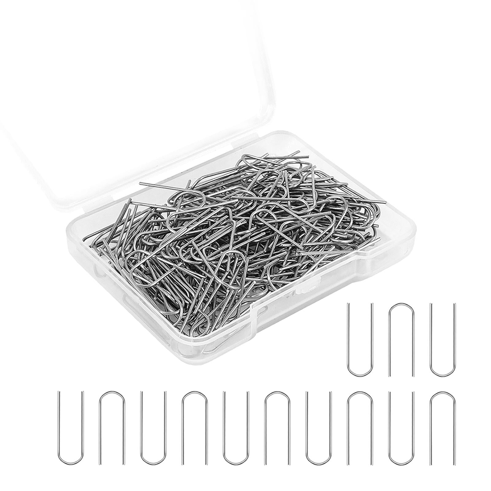 High Temperature Nichrome Wire Jump Rings, Hanging Hooks for DIY Pendant 60 Pieces