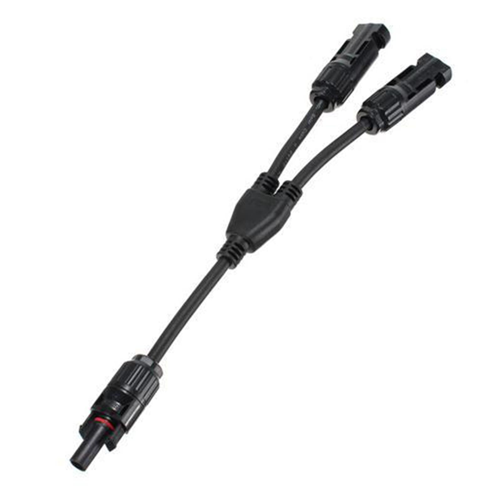 2Pcs Y Type Solar Panel Cable Connector for Photovoltaic Solar Panel System