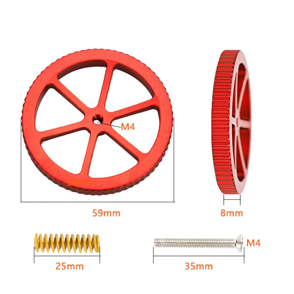 3D Printer Accessories Hand Twist Duable High Quality for Pro, CR-10 Ender 3