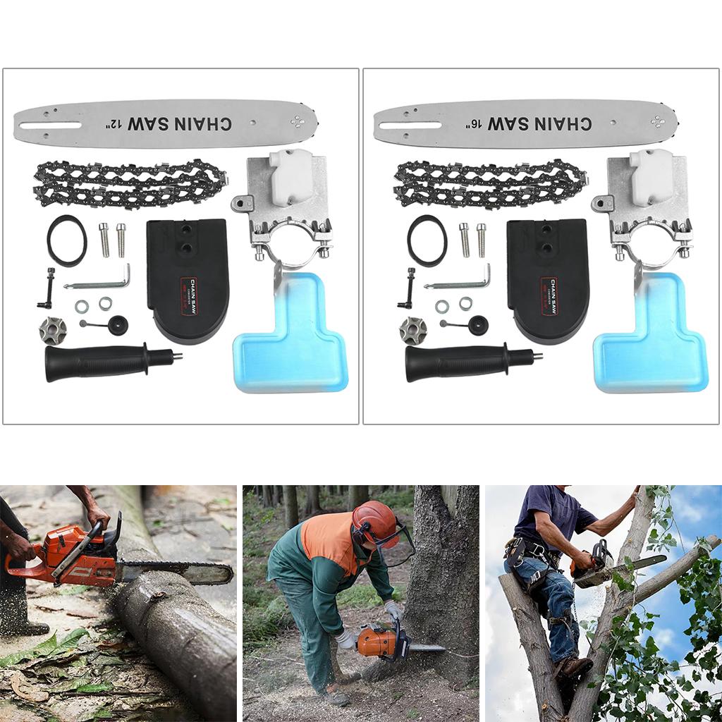 Electric Chainsaw Adapter Chainsaw Converter for Angle Grinder 12inch