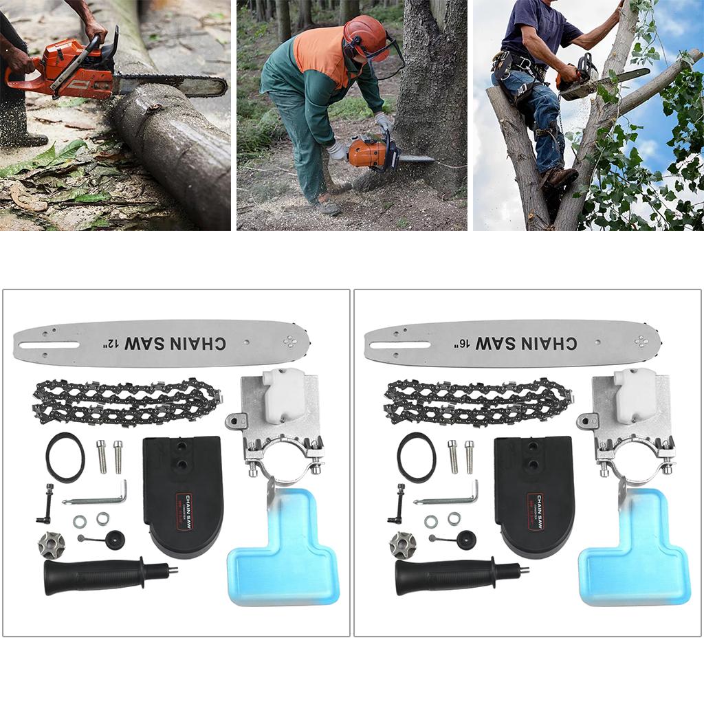 Electric Chainsaw Adapter Chainsaw Converter for Angle Grinder 12inch