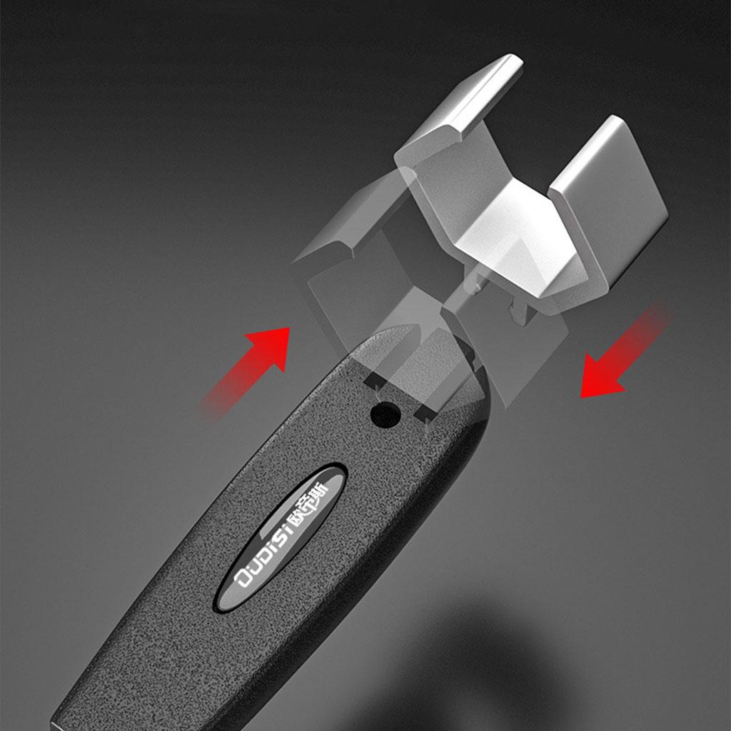 Handed Wrench Set Car Repair Ratchet Variable for Water Pipe Bathroom Yard
