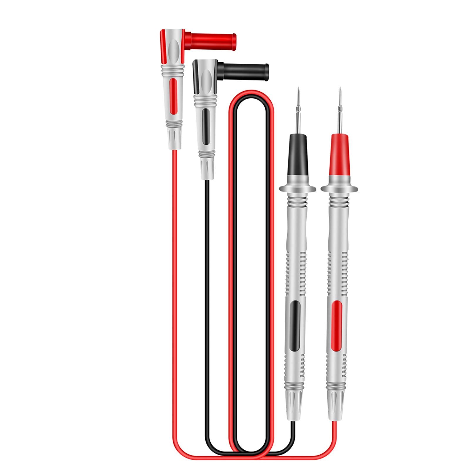 Multimeter Test Lead Extention Back Probes Sharp Needle Micro Pin For Banana