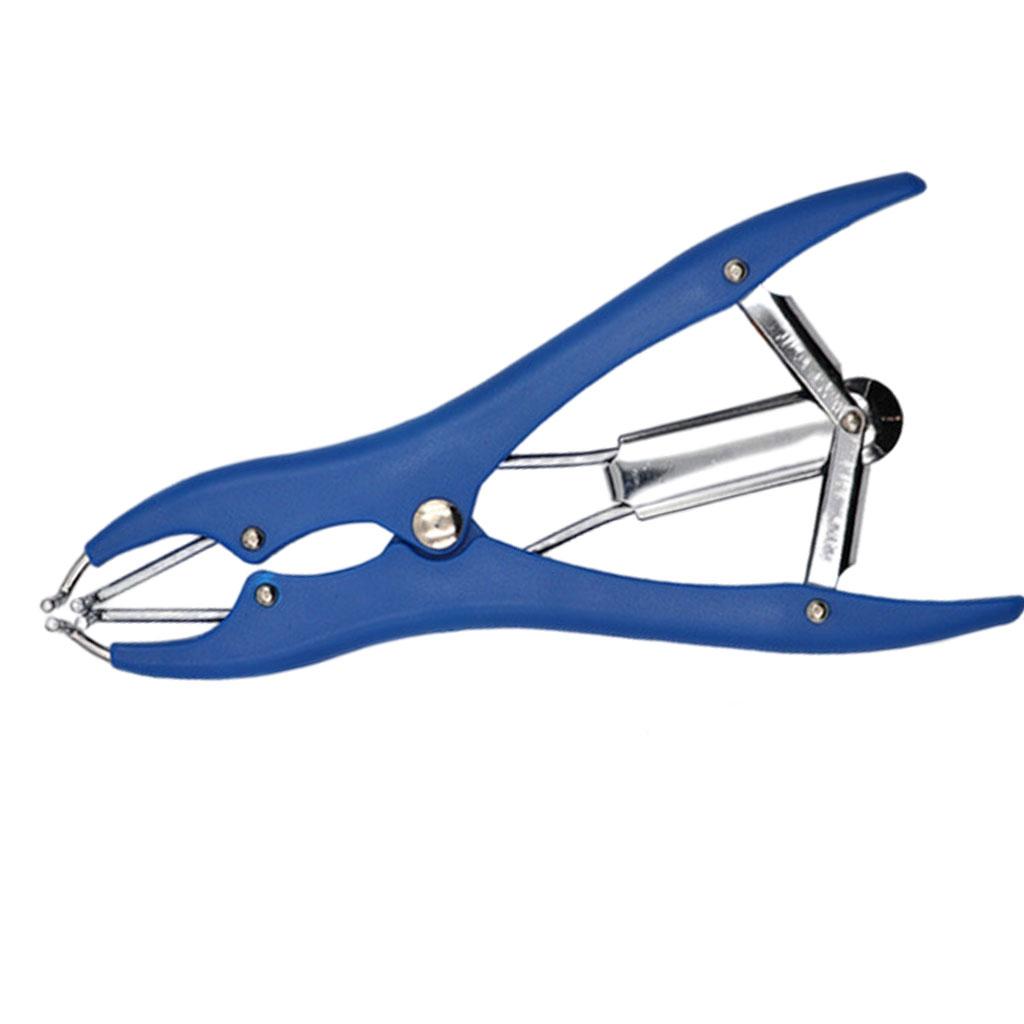 Animal Castration Pliers with 100 Pieces Rubber Rings for Lambs Piglets Plastic